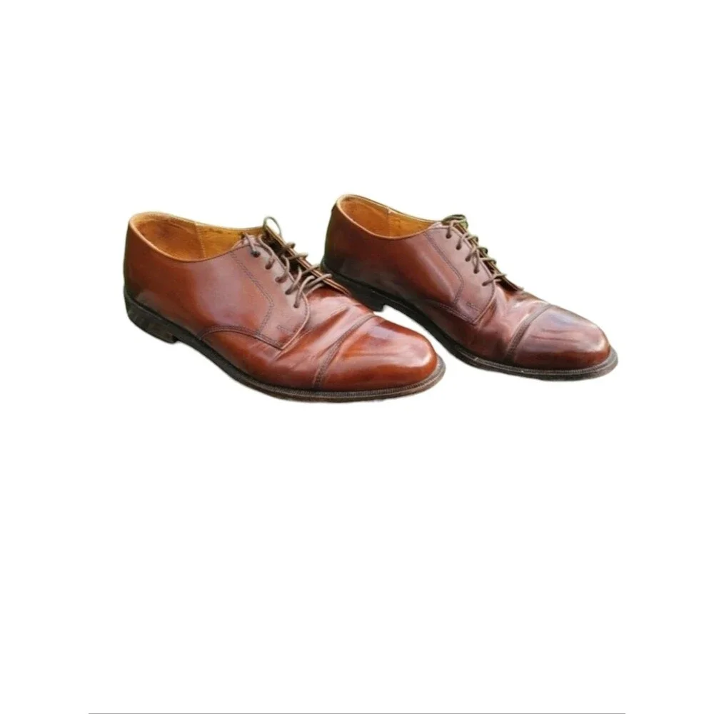 Cole Hann Men's Brown Leather Oxford Shoes